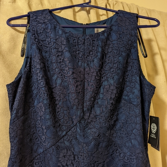 Vince Camuto, size 10, lace shift dress - Picture 6 of 8